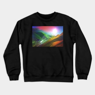 The Sound Waves of the Sun Crewneck Sweatshirt